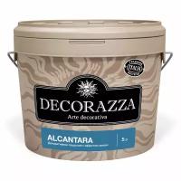 DECORAZZA ALCANTARA Декоративное покрытие эффектом замши, ALC 001, бесцветный (5л)