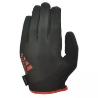 Перчатки для фитнеса с пальцами черно/красные (размер S) Adidas Essential ADGB-12421RD