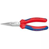 Knipex Длинногубцы с режущими кромками, 160 мм, фосфатированные, 2-комп ручки KN-2502160