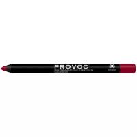 Provoc гелевая подводка в карандаше для губ Semi-Permanent Gel Lip Liner 36 smolder