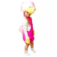 Карнавальный костюм розовый страус, 5-7 лет, Бока 1606-бока