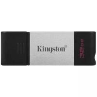 Флешка 32Gb Kingston DT80 USB 3.2 черный
