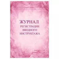 Журнал регистрации вводного инструктажа А4, 30л