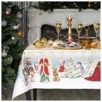 Набор столовый «Christmas time»: скатерть 150х220см +/-3см с гмво, салф.40х40см-12шт, хл100%