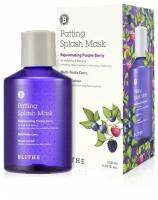 Маска-сплэш омолаживающая Омолаживающие ягоды Patting Splash Mask Purple, 150мл, BLITHE, 8809501660292