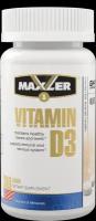 MAXLER USA Vitamin D3 1200UI 360 табл