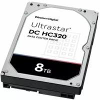 Жесткий диск 8TB SAS 12Gb/s Western Digital 0B36400 HUS728T8TAL5204 Ultrastar DC HC320 3.5" 7200rpm 256MB (0B36400/0B36453)
