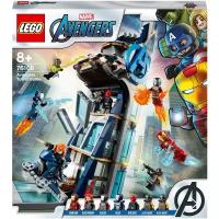 Конструктор LEGO Marvel Super Heroes 76166 Avengers Movie 4 Битва за башню Мстителей
