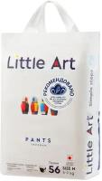 Детские трусики-подгузники Little Art, 3 размер M, 6-9 кг, 56 шт