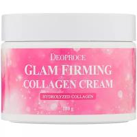 Deoproce Moisture Glam Firming Collagen Cream Подтягивающий крем для лица на основе свиного коллагена