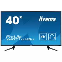 39.5" Монитор Iiyama ProLite X4071UHSU-1, 3840x2160, 75 Гц, MVA