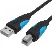 Кабель Vention USB 2.0 AM/BM - 1м черный