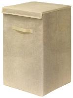 коробка для хранения с ручкой и крышкой размер: 35*35*60см текстиль