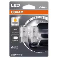 Лампа автомобильная светодиодная OSRAM LEDriving SL 7705YE W21W W3x16q