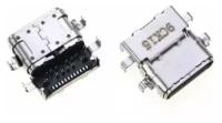 Разъем USB Type-C для ноутбука Lenovo ThinkPad E480, E485, E580, E585, R480, E590, ver.1 (9CK15)