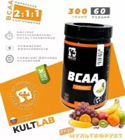 Аминокислоты BCAA 300гр, Фруктовый пунш