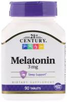 21st Century Health Care Melatonin 3 мг 90 таблеток