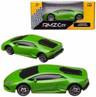 Машинка металлическая Uni-Fortune RMZ City 1:64 LAMBORGHINI HURACAN LP610-4, Цвет Зелёный 344995S-GN