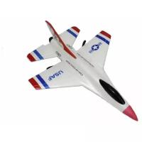 Радиоуправляемый самолет CTF F16 Thunderbirds FX-823 290мм 2.4G EPP Gyro RTF (с гироскопом) - KD144202