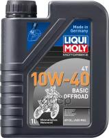 Liquimoly 10W-40 Motorbike 4T Basic Offroad (1L)_Мин. масло Моторн! Д/Мотоц. Api Sl, Jaso Ma2 Liqui moly арт. 3059