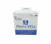 Лента Vell VL-B-DK 11219 (Brother DK11219), черная на белом, 12 мм х 12 мм, для QL570/710W/720NW/800/810W/820NW {VL-11219}