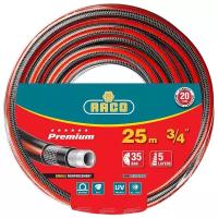 RACO PREMIUM, 3/4″, 25 м, 35 атм, пятислойный, усиленный двумя слоями армирования, поливочный шланг (40300-3/4-25)