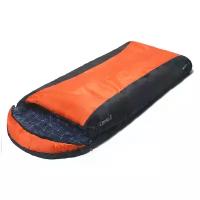 Спальный мешок Campus COGUAR 250R-zip (-2 до +15), 230*80, черн/оранж 5-03993