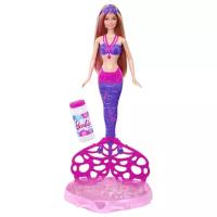 Кукла Barbie Русалочка с волшебными пузырьками, 28 см, CFF49