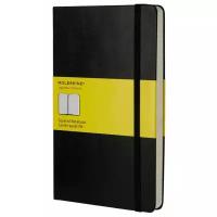 Блокнот Moleskine CLASSIC QP061 Large 130х210мм 240стр. клетка твердая обложка черный