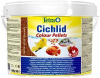 Корм Tetra Cichlid Colour, шарики, для любых видов цихлид, 10 л