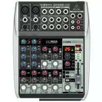 Компактный микшерный пульт Behringer Xenyx QX1002USB