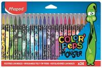 Фломастеры COLORPEPS MONSTER 24 цв. 845401 Maped 1433053