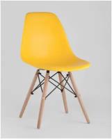 Стул для кухни Eames DSW, желтый