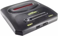 Игровая приставка 16 bit Sega Retro Genesis Modern (170 в 1) + 170 встроенных игр + 2 геймпада (Черная)