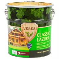 VERES пропитка Classic Lazura, 9 л, №7 Махагон