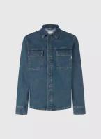 Рубашка для мужчин Pepe Jeans London цвет: синий размер: XL