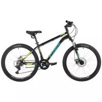 Подростковый горный (MTB) велосипед Stinger Element EVO 24 (2020) рама 14" Черный