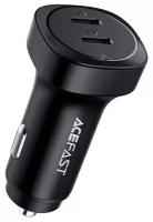 Автомобильное зарядное устройство Acefast B2 72W 2 x USB Type-C Car Charger (AF-B2-BK)