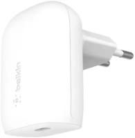 Сетевое зарядное устройство Belkin Wall Charger USB-C, 30Вт, белый