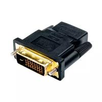 Переходник/адаптер Atcom DVI-D - HDMI (АТ1208), 1 шт., черный