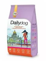 Корм сухой Dailydog casual для взрослых собак мелких пород с индейкой, ягненком и рисом 12кг