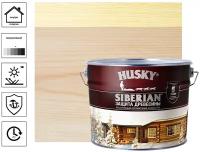 HUSKY SIBERIAN Пропитка для дерева полуматовая бесцветная* (9л)