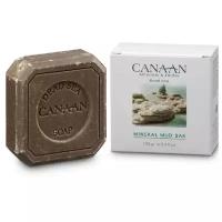 Мыло Canaan Омолаживающее очищающее грязевое минеральное мыло Мертвого моря с экстрактом водорослей, 100 гр, Canaan