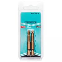 Набор бит JetTools W2-21-0502-2T, 2 предм., золотистый