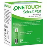 Тест-полоски OneTouch Select Plus №25