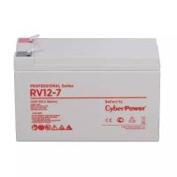 CyberPower батареи комплектующие к ИБП Аккумуляторная батарея RV 12-7 12V 7,5 Ah