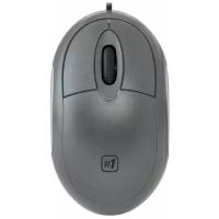 Мышь проводная Defender, MS-900, 1000 DPI, оптическая, USB, 3 кнопки, цвет: серый, (арт.52904)