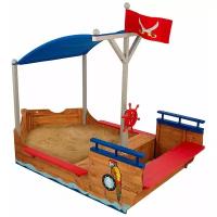 KIDKRAFT песочница Пиратская лодка Pirate Sandboat