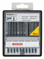 Набор пилок для лобзика Bosch 10 шт METAL EXPERT ROBUST LINE