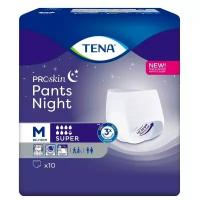 Подгузники-трусы ночные TENA Pants Night Super, M, 10 шт